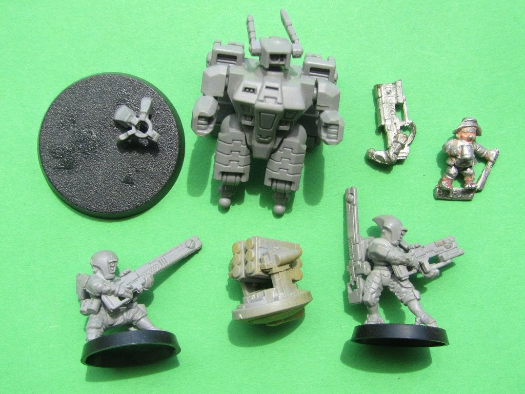 BITS - Tau, Verzenden, Zo goed als nieuw, Warhammer 40000, Figuurtje(s)