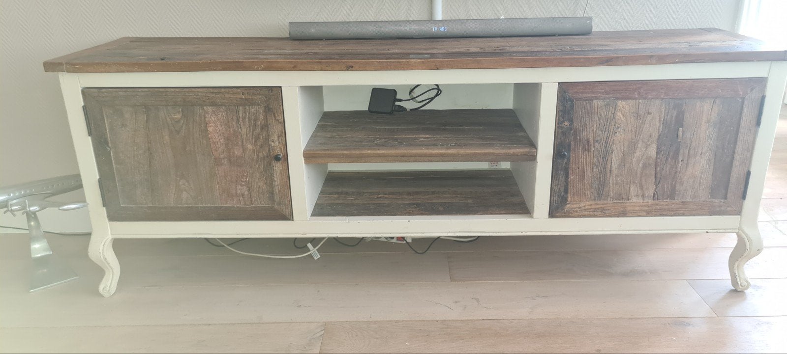 Riviera maison tv kast, Ophalen, 50 tot 100 cm, Zo goed als nieuw, Minder dan 100 cm