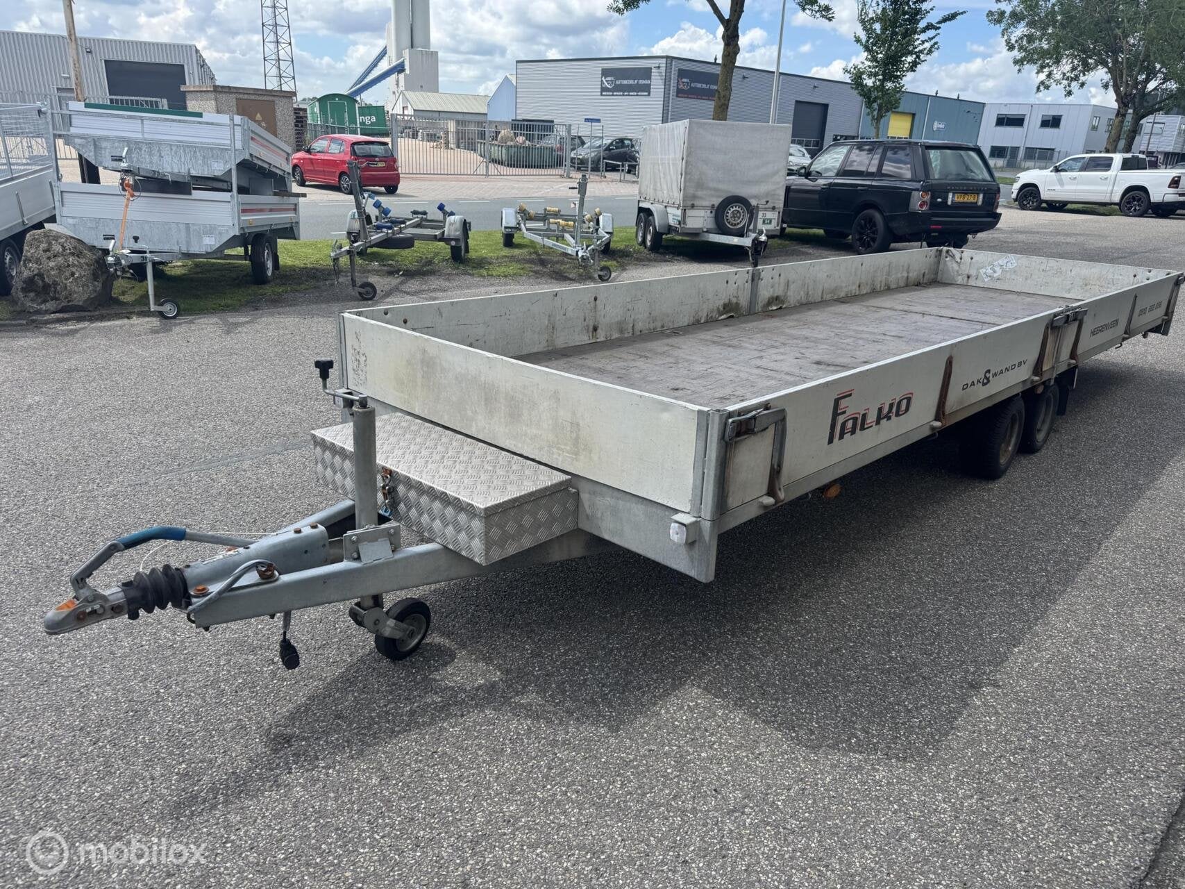 Vlemmix PLATEAU 600X180 2700KG, Auto diversen, Aanhangers en Bagagewagens, Gebruikt