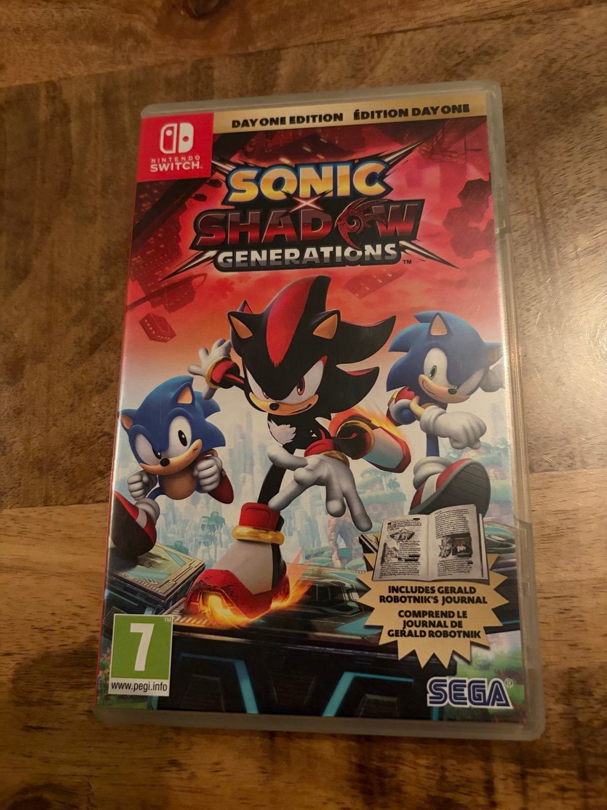 Sonic X Shadow Generations - Nintendo Switch (Day One Editio, Online, 1 speler, Ophalen of Verzenden, Zo goed als nieuw