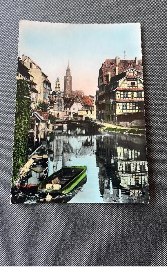 Strasbourg la petite France, Ophalen of Verzenden, 1960 tot 1980, Ongelopen, Frankrijk