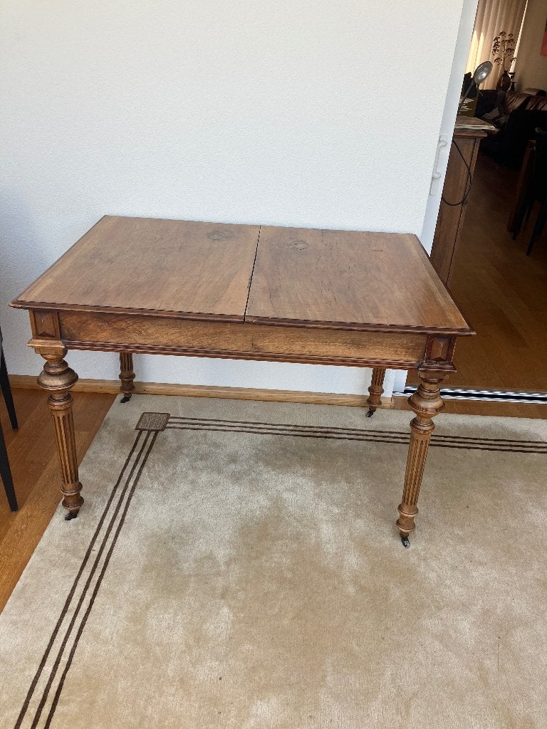 Schrijftafel (Victoriaanse bibliotheektafel), Antiek en Kunst, Ophalen