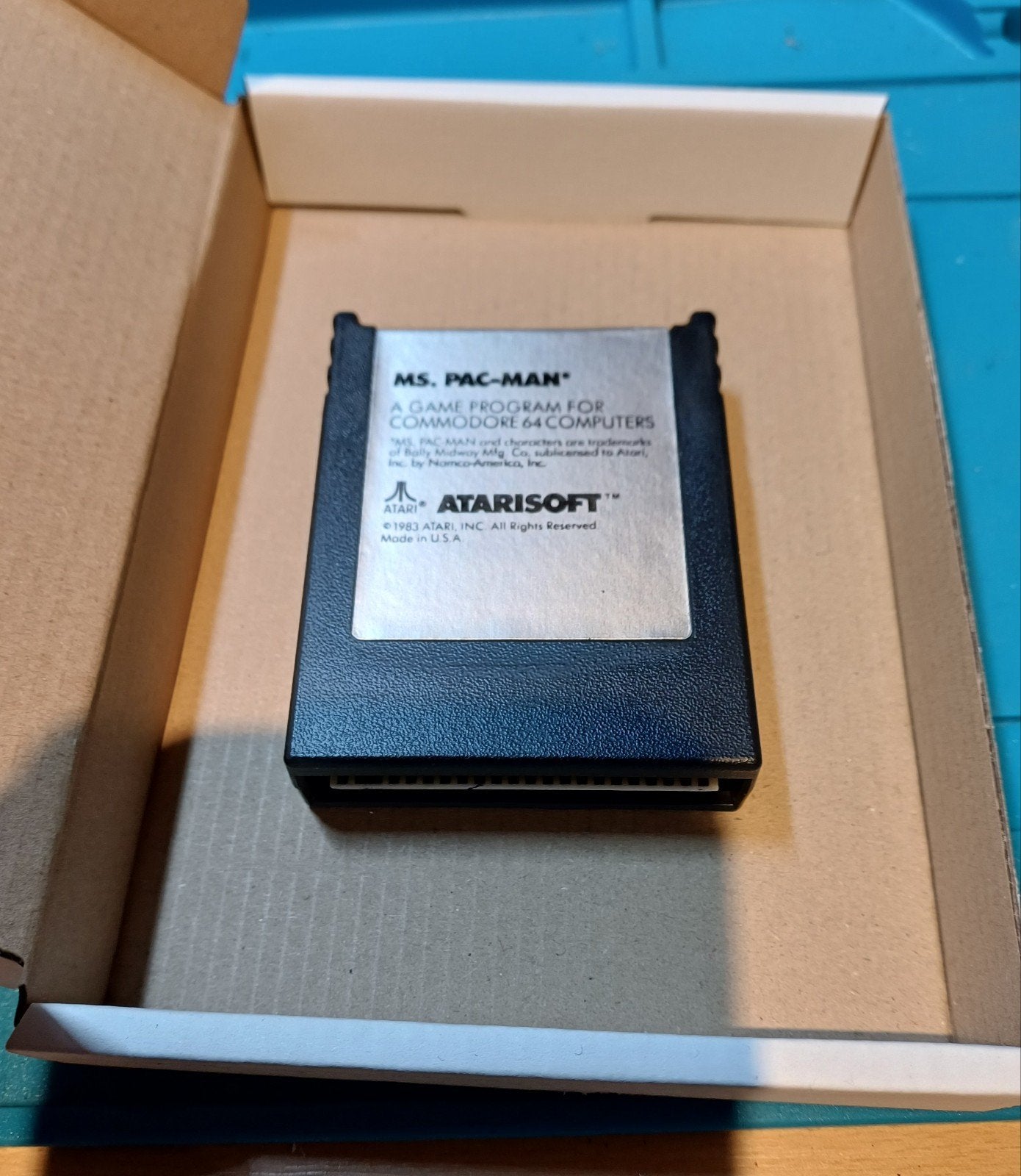 Ms. Pac-Man Commodore 64 Cartridge - Klassiek Arcade, Ophalen of Verzenden, Commodore C 64