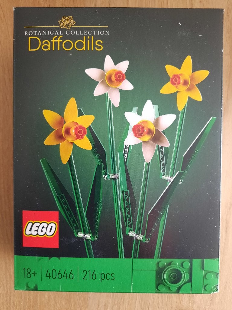 LEGO Botanical Collection Narcissen (40646), Inclusief doos, Overige thema's, Lego, Nieuw