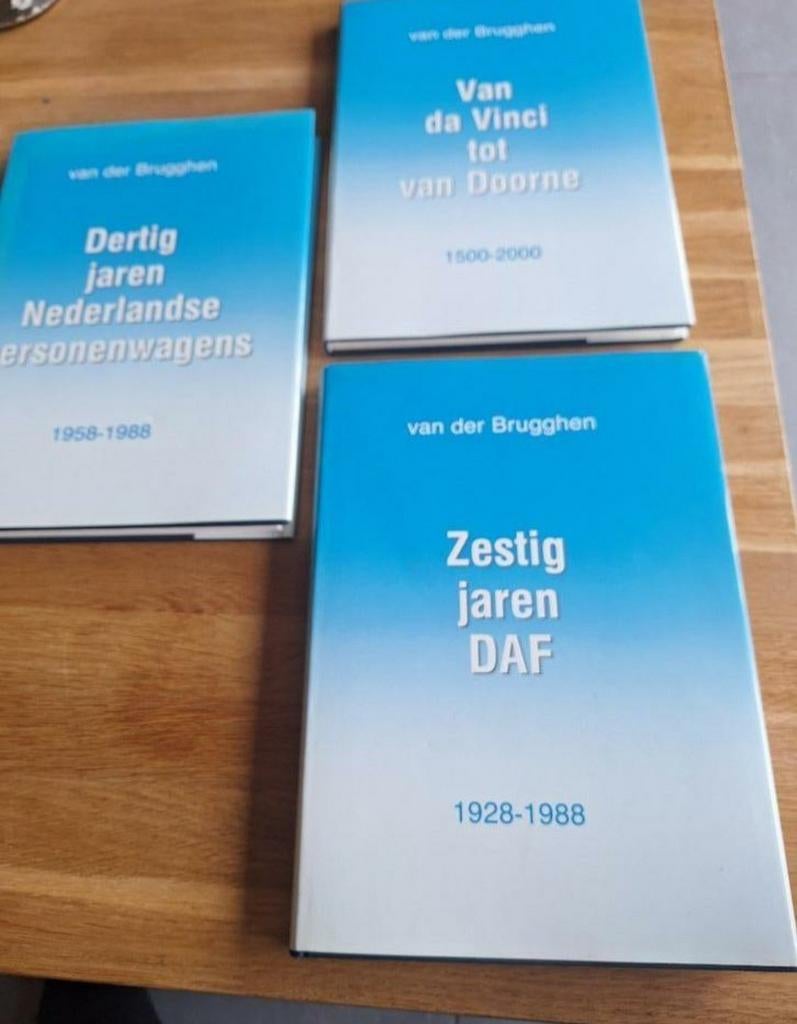 Out of print hardcover 3x Nederlands Daf boek vd Brugghen, Ophalen of Verzenden, Zo goed als nieuw, Overige merken