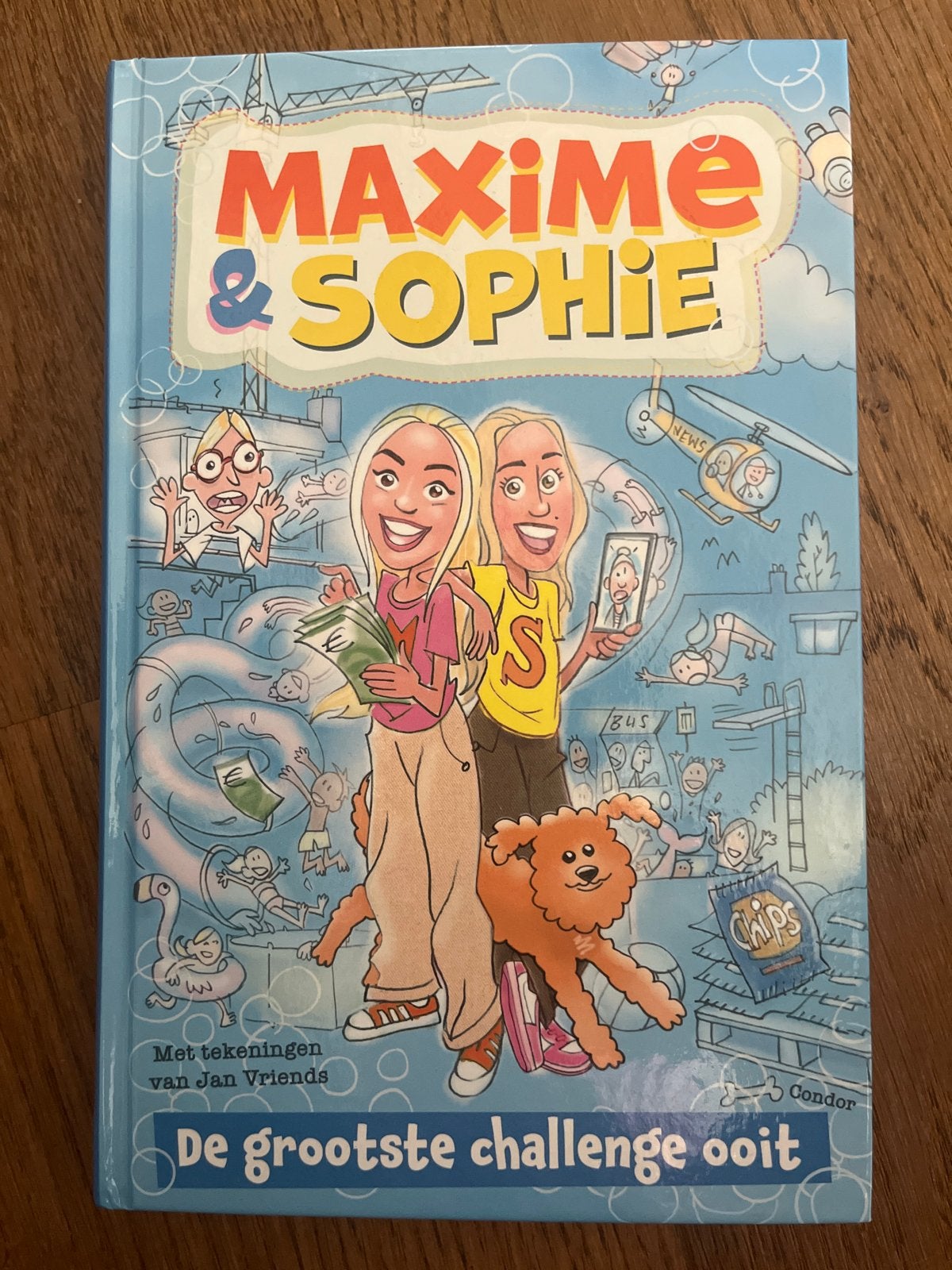 Maxime & Sophie - De grootste challenge ooit, Boeken, Ophalen of Verzenden, Zo goed als nieuw, Maxime & Sophie