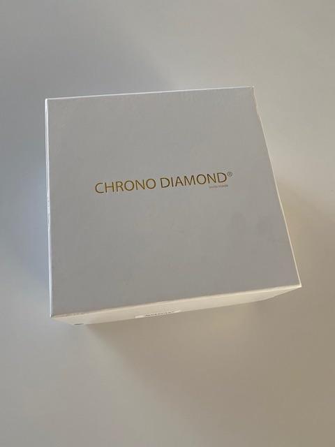 Chrono Diamond - Horloge, Sieraden, Tassen en Uiterlijk, Horloges | Heren, Overige merken, Leer, Staal, Verzenden