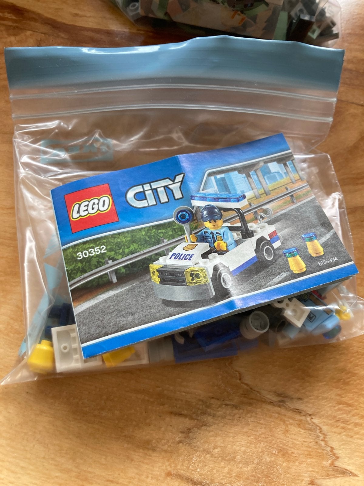 LEGO City Politie Auto (Set 30352) - Compleet met instructie, City, Lego, Ophalen of Verzenden, Zo goed als nieuw