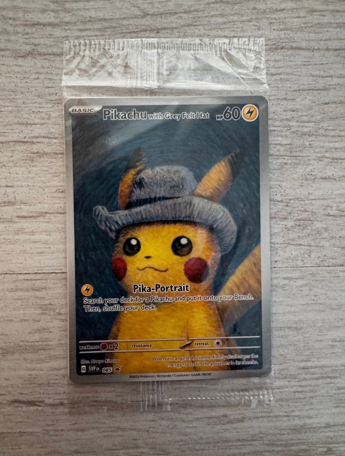 Pikachu van gogh gesealed, Ophalen of Verzenden, Zo goed als nieuw