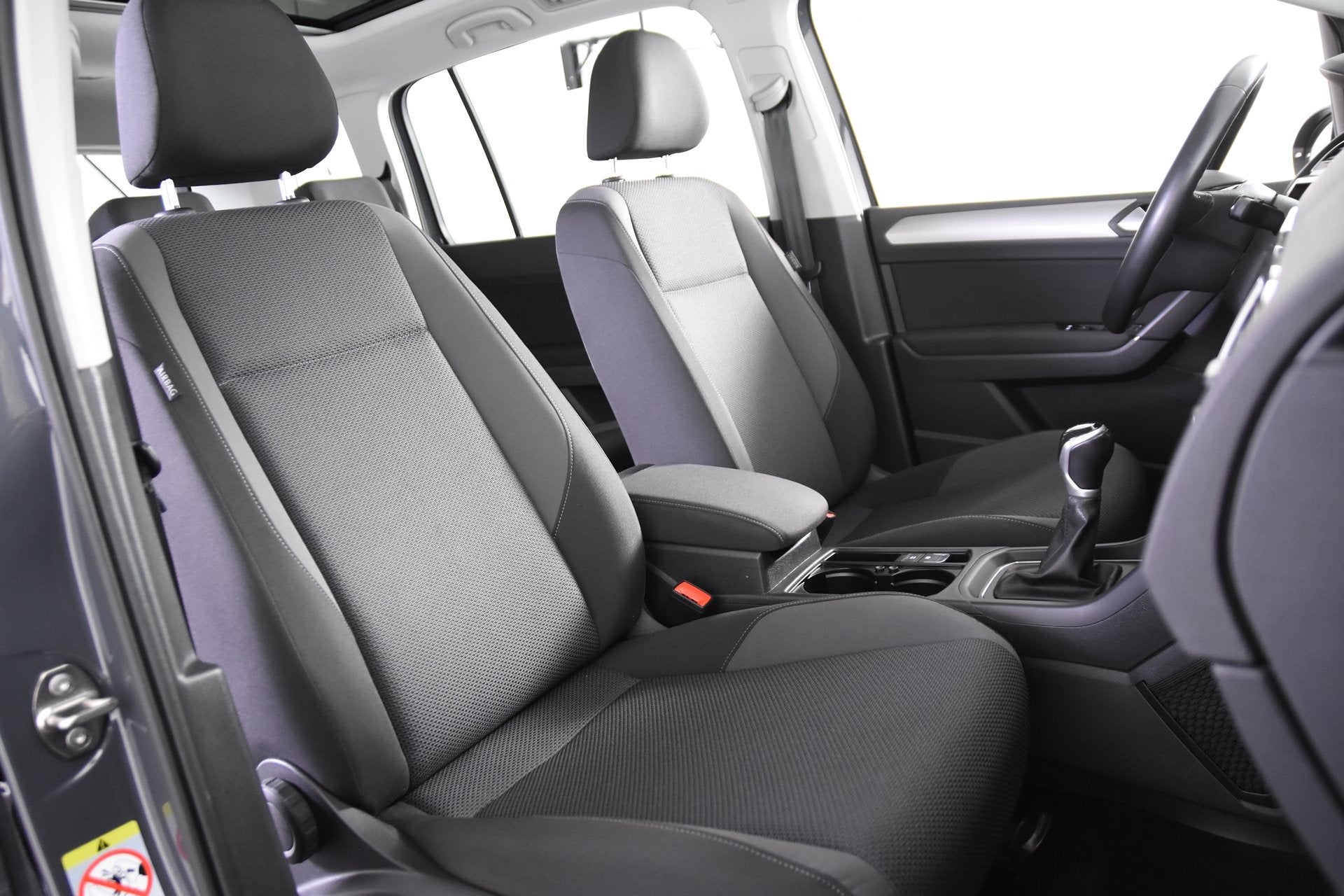 Volkswagen Touran 1.5 TSI *1ste Eigenaar*Panoramadak*Navigat, Stof, 4 cilinders, 150 pk, Bedrijf