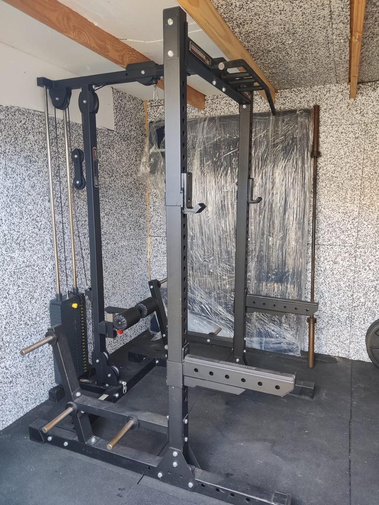 Barbarian Line Halfrack met Lat Pulldown Optie, Armen, Zo goed als nieuw, Barbarian line, Ophalen