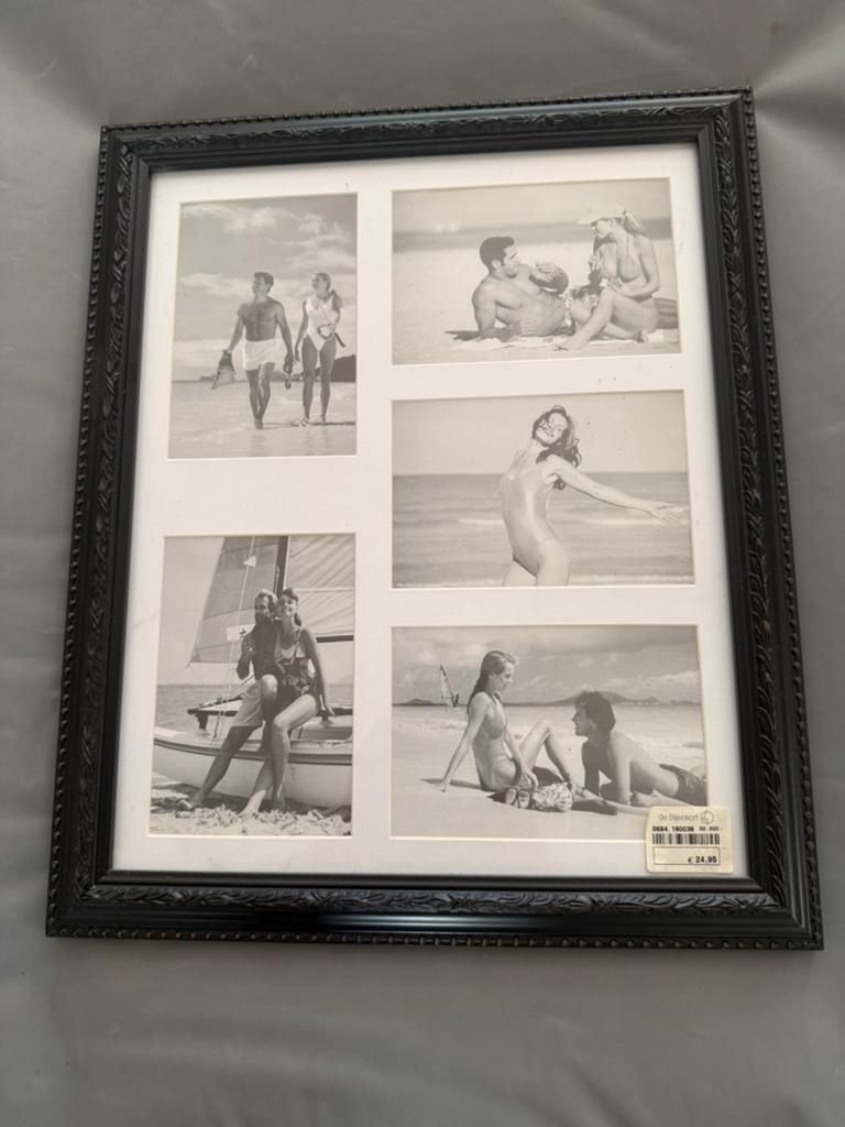 Nieuwe schilderijlijst  37x45 cm zwart, Ophalen of Verzenden