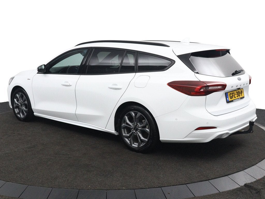 Ford Focus Wagon 1.0 EcoBoost Hybrid ST Line Automaat 155pk, 12 maanden, Gebruikt, Euro 6, Wit
