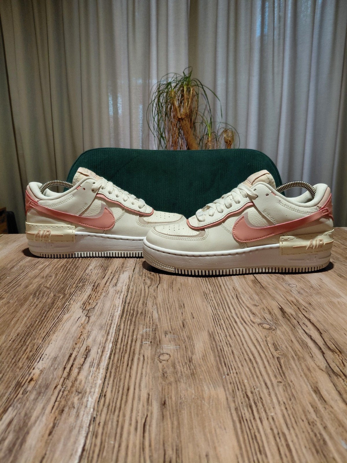 Nike Air Force 1 Shadow 'Red Stardust' Size 38, Wit, Nike, Ophalen of Verzenden, Sneakers of Gympen