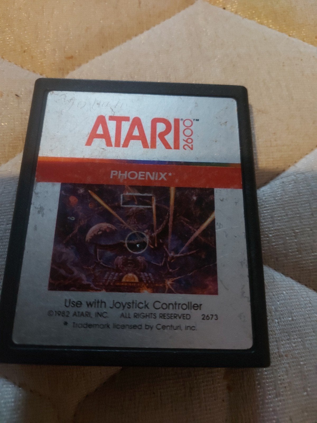Atari 2600 Phoenix Cartridge - Klassieke Shooter, Spelcomputers en Games, Games | Atari, Ophalen of Verzenden