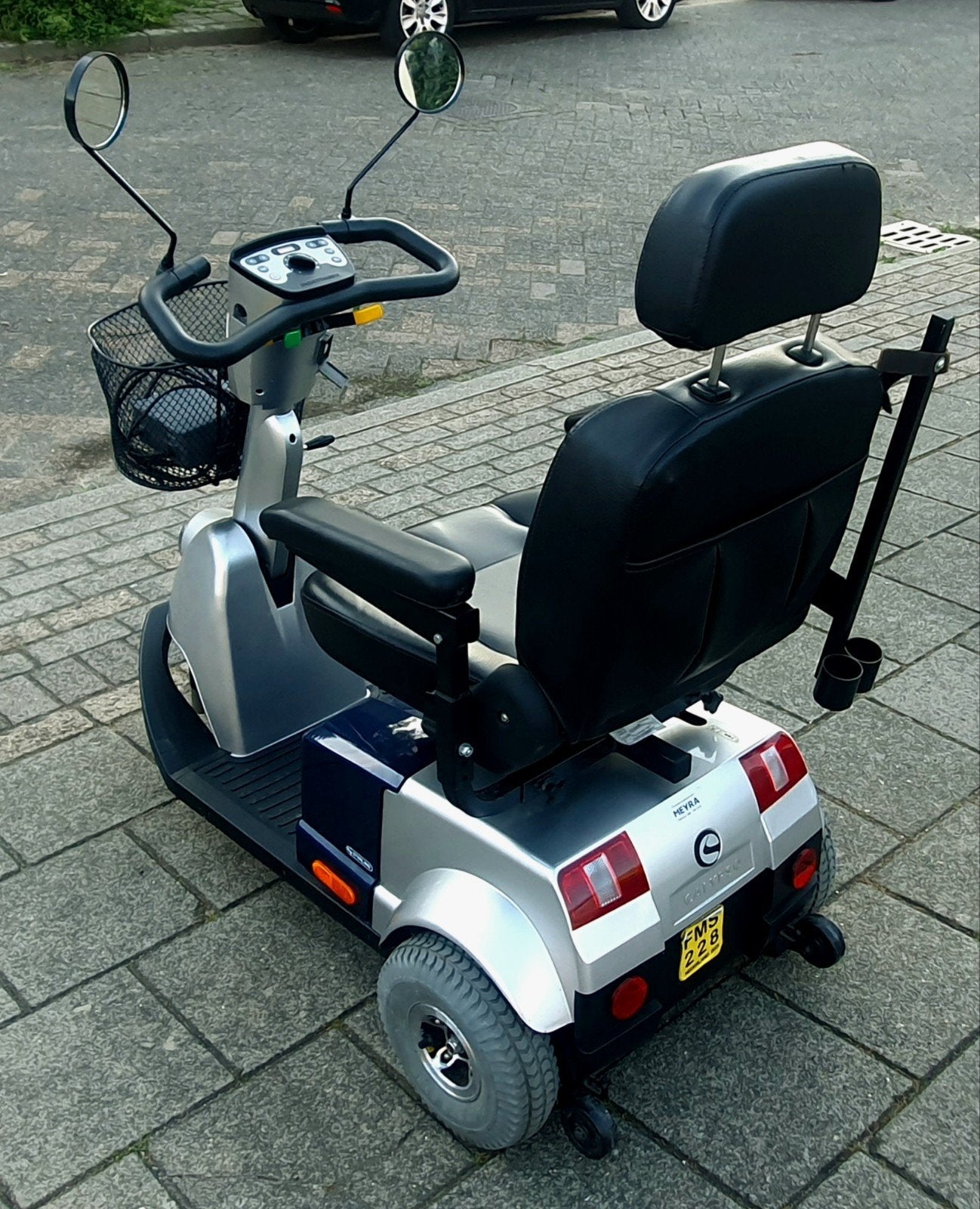 Nette scootmobiel merk Calypso, Diversen, Rolstoelen, Calypso, Ophalen of Verzenden, Zo goed als nieuw, Calypso