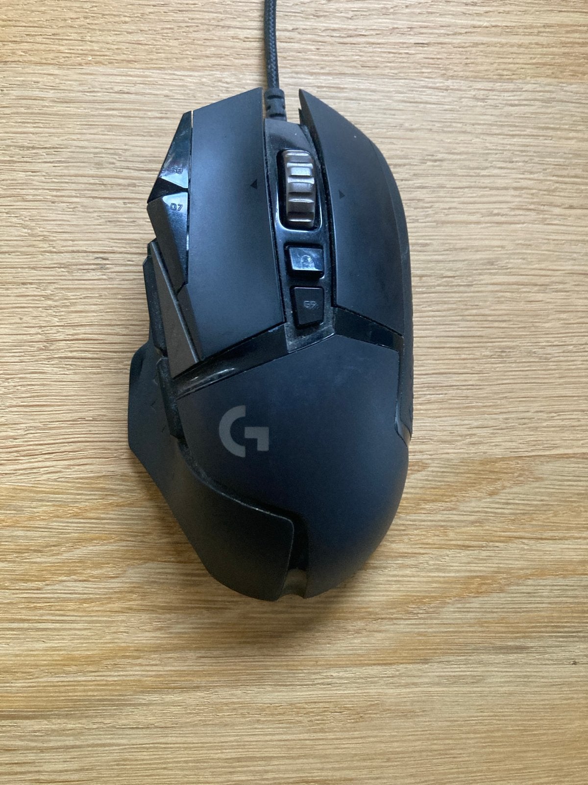 Logitech G502 HERO Gaming Muis - Bedraad, Computers en Software, Rechtshandig, Muis, Gebruikt, Gaming muis