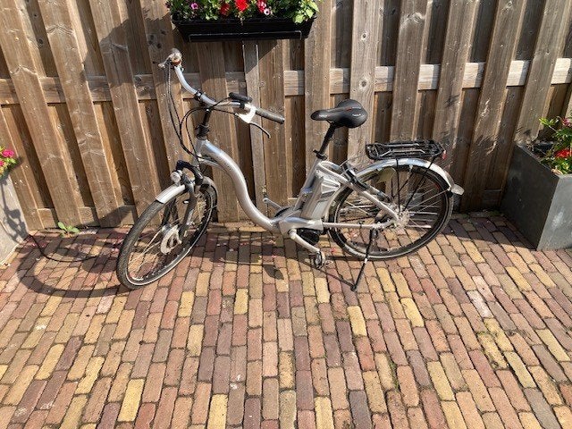 elektrische fiets, Fietsen en Brommers, Fietsen | Dames | Damesfietsen, Gebruikt, 47 tot 50 cm, Schijfrem, Ophalen