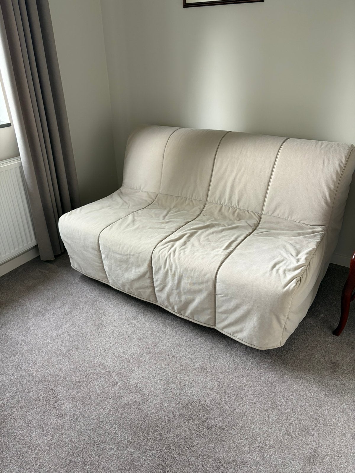 Leuke slaapbank ZGAN, Ophalen, Zo goed als nieuw, Tweepersoons, 140 cm