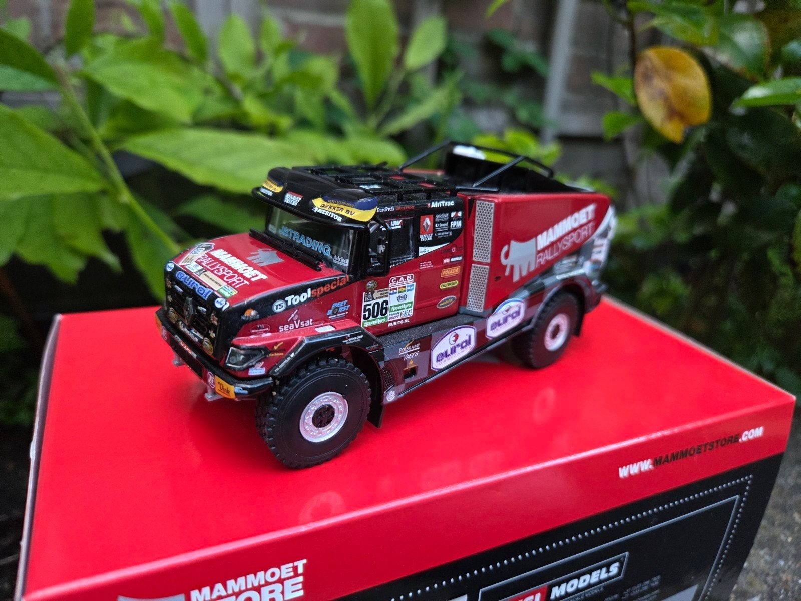 WSI Mammoet Rally Renault torpedo, Ophalen of Verzenden, Nieuw, Bus of Vrachtwagen, Wsi