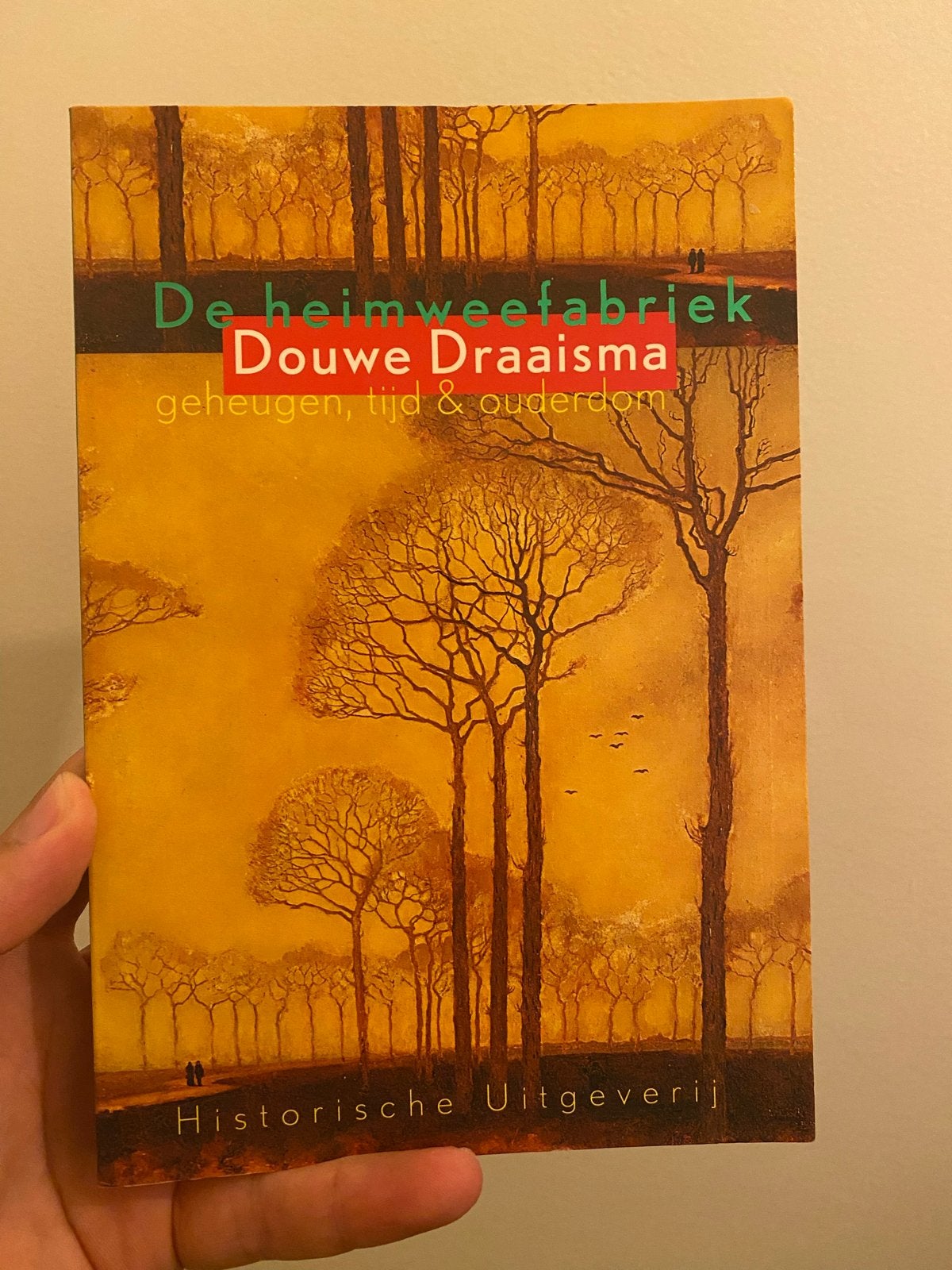 De Heimweefabriek - Douwe Draaisma (Geheugen, Tijd & Ouderdo, Boeken, Ophalen of Verzenden, Zo goed als nieuw, Nederland