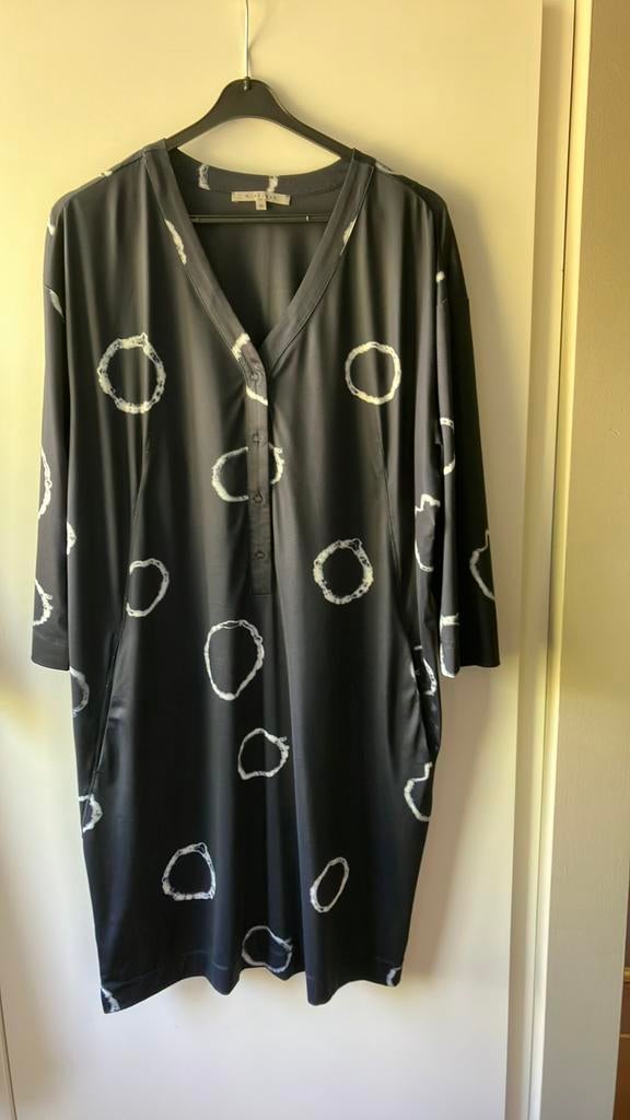 Sylver. Donkerblauwe jurk/tuniek. Maat 44, Kleding | Dames, Blauw, Maat 42/44 (L), Ophalen of Verzenden, Zo goed als nieuw