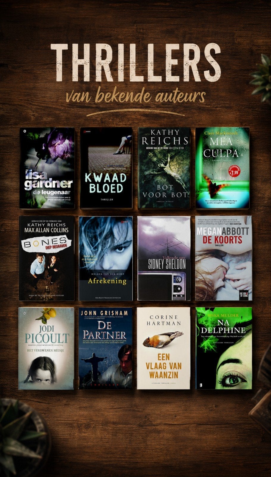 Spannende Thrillers van Bekende Auteurs - Diverse Titels, Ophalen of Verzenden, Gelezen, Diverse auteurs (o.a. Lisa Gardner, Kathy Reichs, John Grisham)