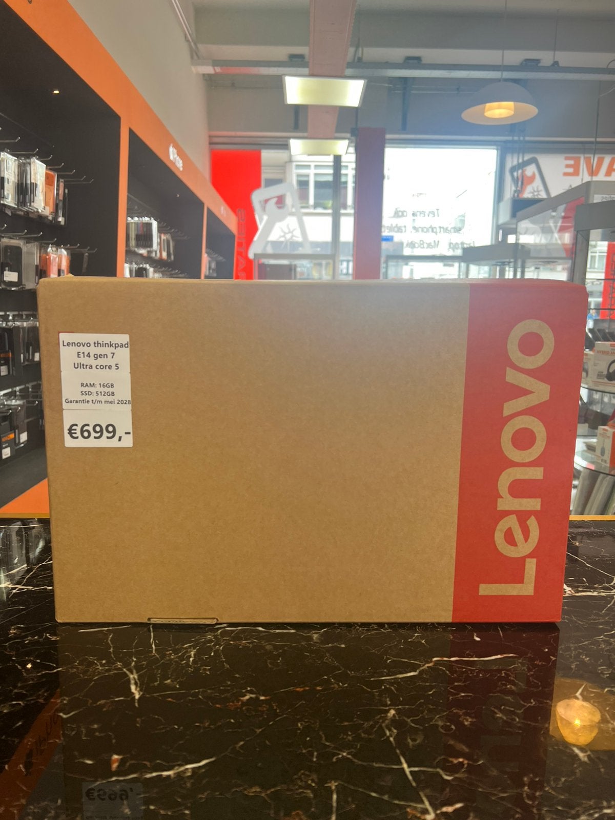 Lenovo thinkpad e14 gen7 ultra core 5 16gb 512gb NIEUW!, Ophalen, Qwerty, Amsterdam, Nieuw