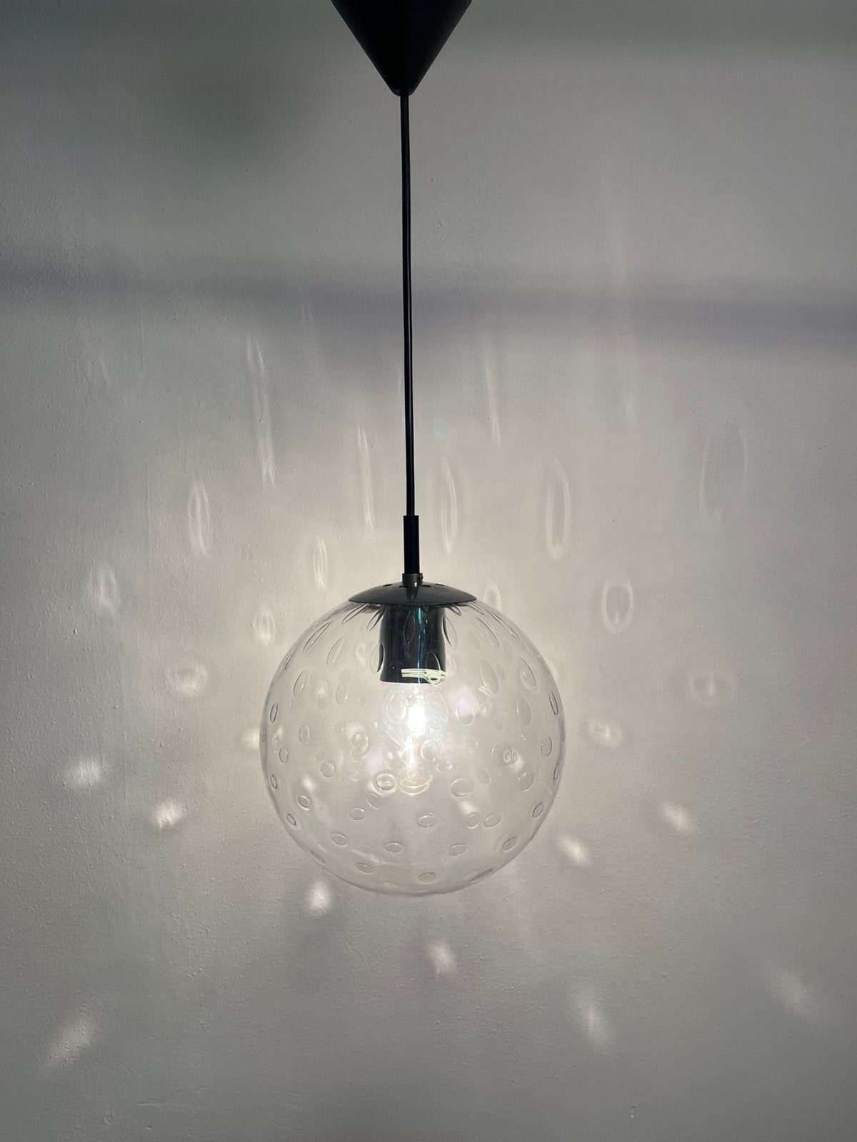RAAK Amsterdam Druppel/ Bubble / Teardrop hanglamp Ø25 cm v, Ophalen of Verzenden, Zo goed als nieuw, Glas