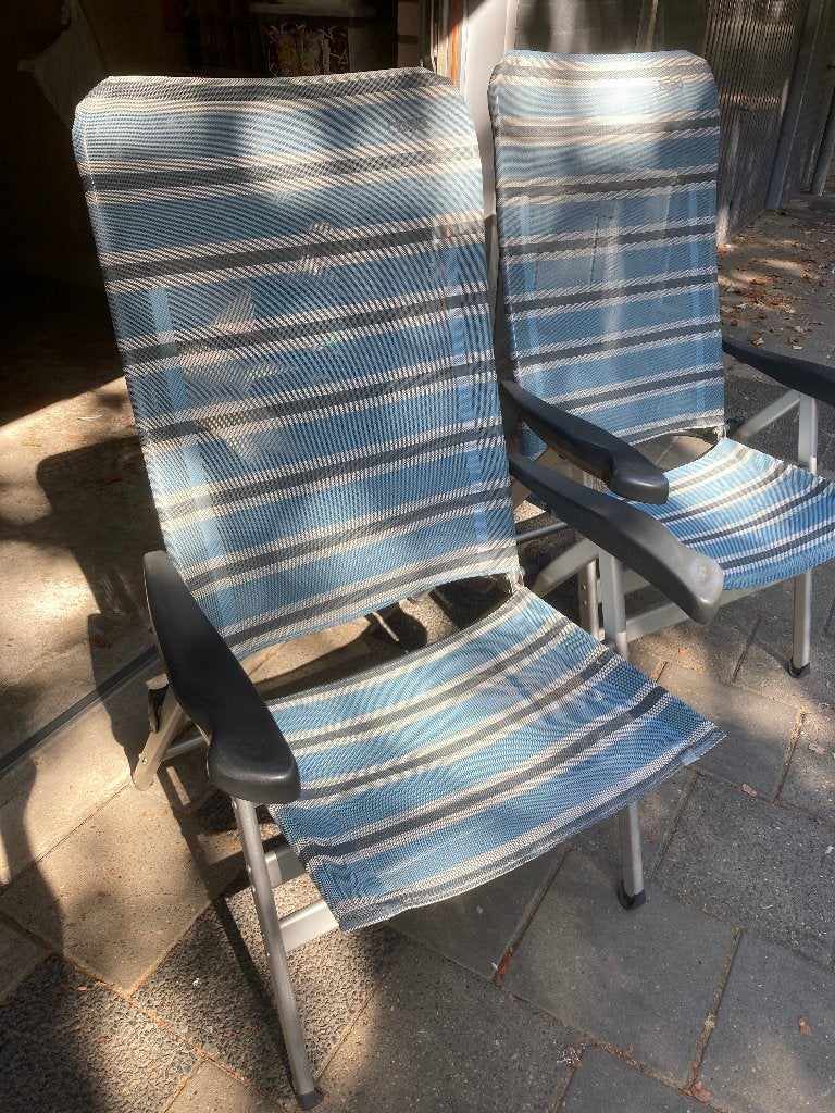 Camping stoelen, Ophalen, Zo goed als nieuw, Campingstoel
