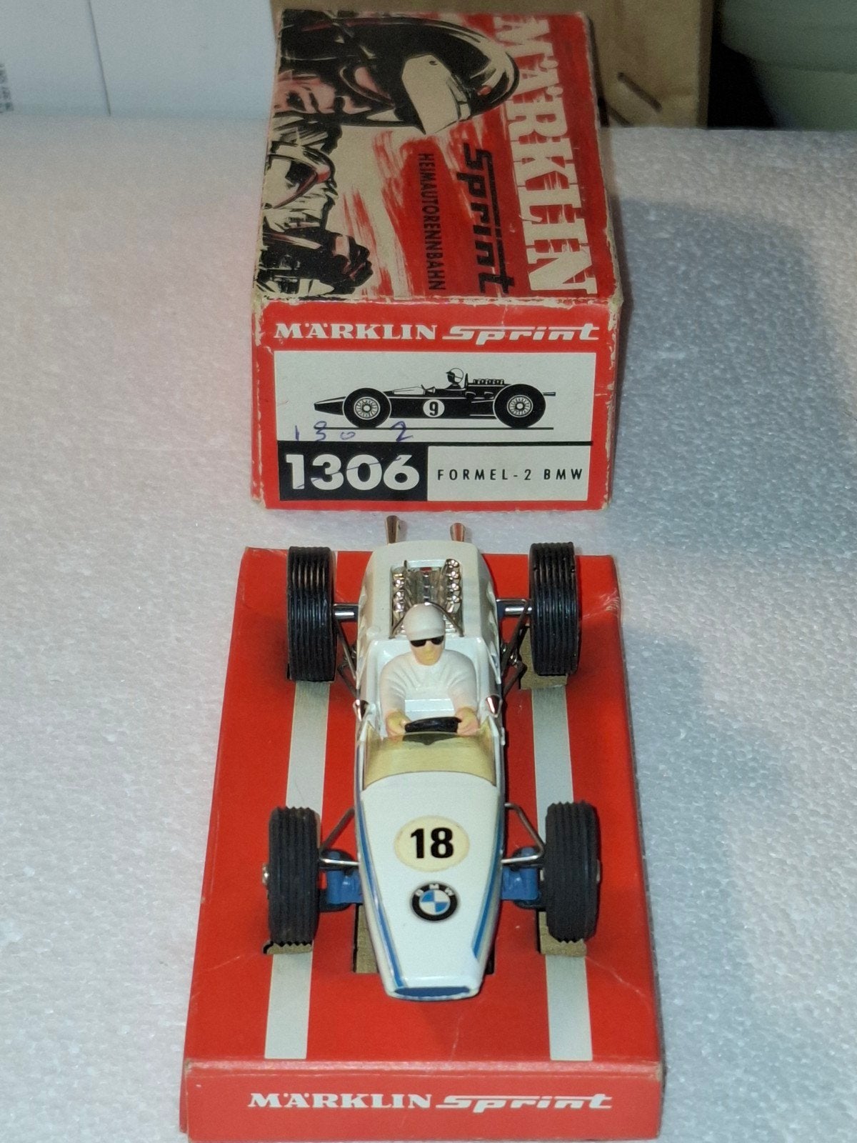 Marklin sprint 1306 in ovp, Kinderen en Baby's, Speelgoed | Racebanen, Overige merken, Ophalen of Verzenden, Elektrisch, Racebaan