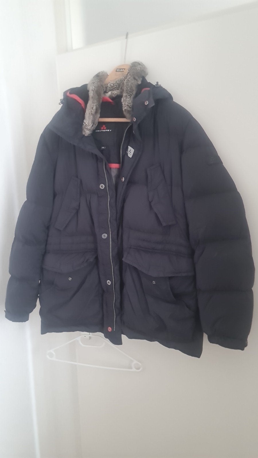 mooie peuterey jas xxl, Kleding | Heren, Jassen | Winter, Ophalen of Verzenden, Zo goed als nieuw, Overige maten, Blauw