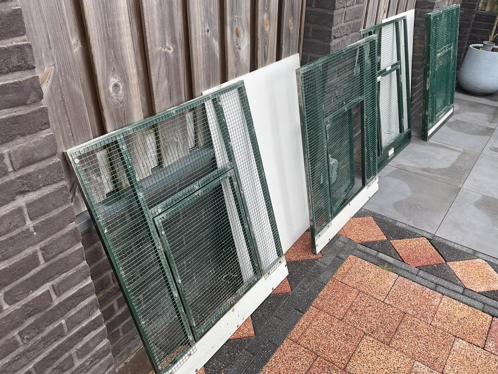Te koop rekjes voor vlugjes te maken allemi, Ophalen, Zo goed als nieuw, Aluminium, Overige typen