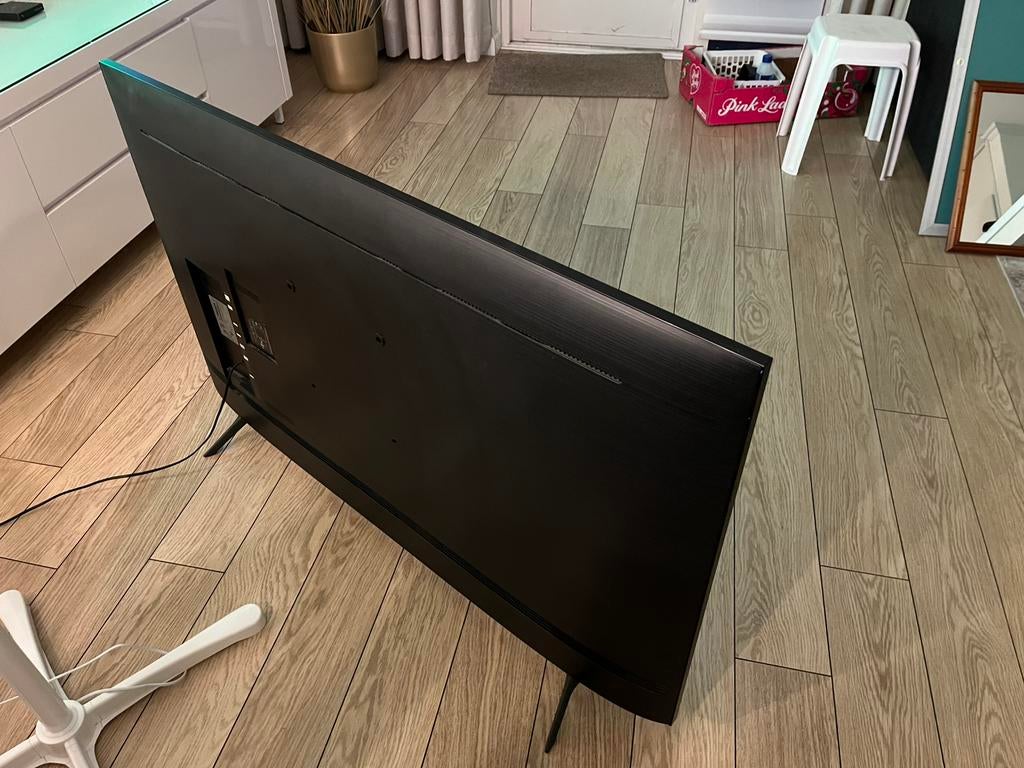 smart tv in goede staat 55 inch, 50 Hz, Ophalen of Verzenden, Zo goed als nieuw, Samsung