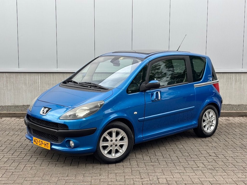 Peugeot 1007 1.6 16V Sporty 2-TRONIC 2006 Blauw, Auto's, Peugeot, Traction-control, 4 cilinders, Bedrijf, 108 pk