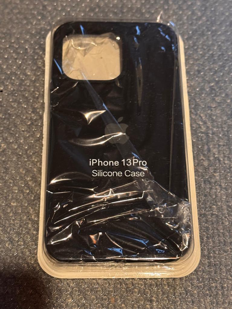 Zwart siliconen hoesje voor iPhone 13 Pro (nieuw), Zwart, IPhone 13 Pro, Nieuw, Hoesje of Tasje