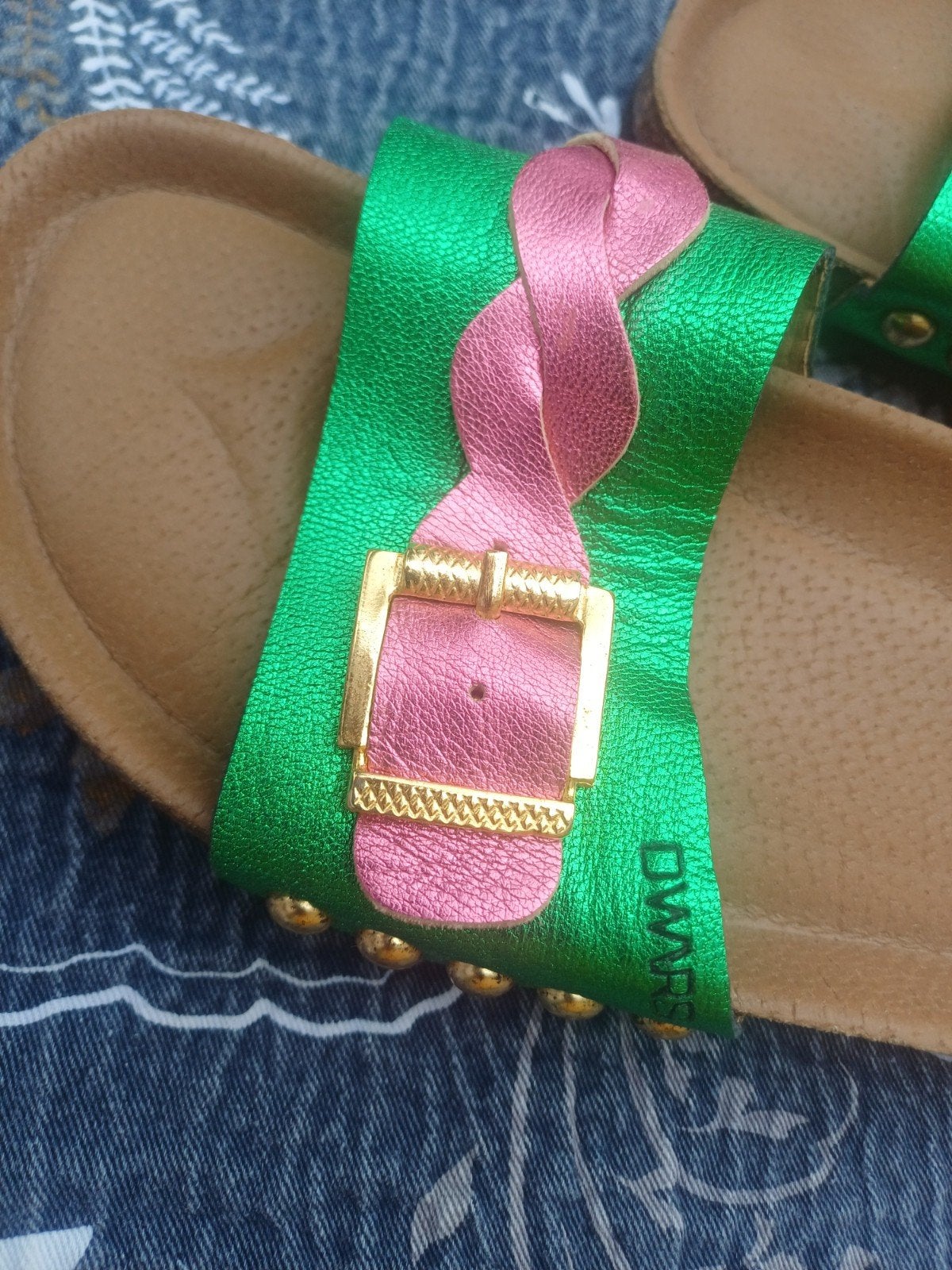 final offer Leuke DWRS slippers maat 39, Verzenden, Zo goed als nieuw