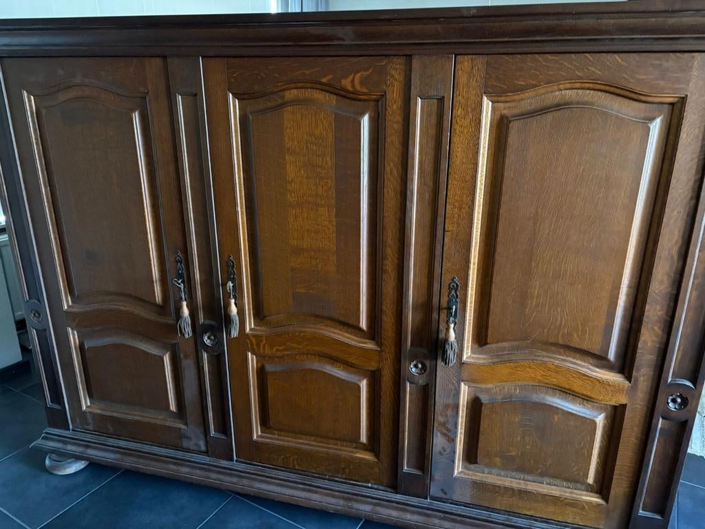 Mooie eiken kast, Antiek en Kunst, Antiek | Meubels | Kasten, Ophalen