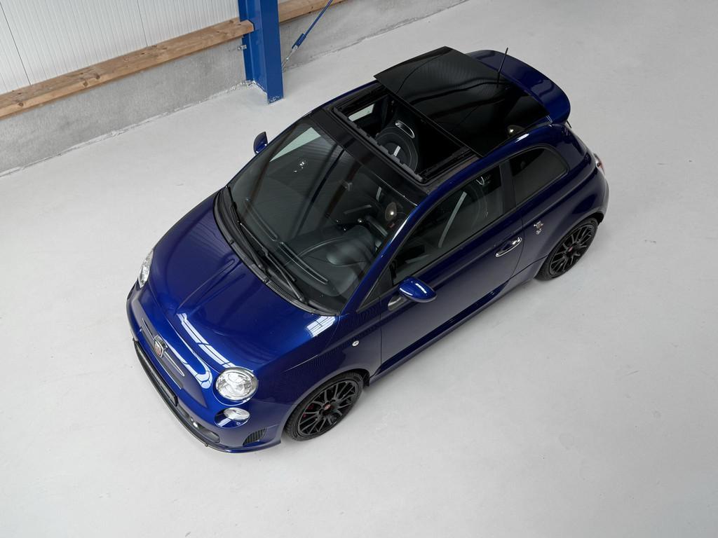 Fiat 500 1.4 T-Jet Abarth - PANORAMADAK - MONZA UITLAAT - XE, Auto's, Fiat, Stof, Euro 6, 4 cilinders, 1010 kg