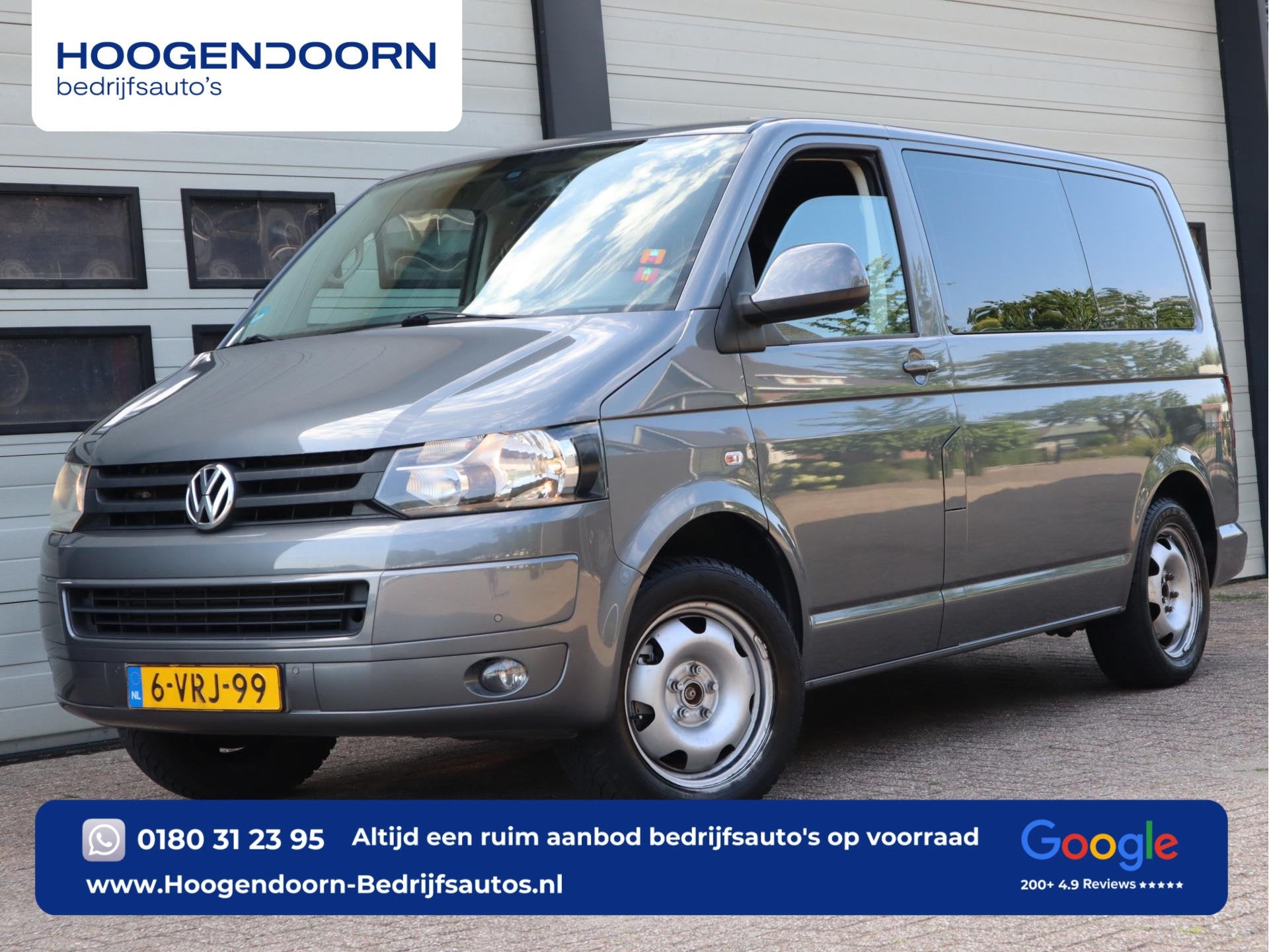 Volkswagen Transporter 2.0 TDI 132kw Automaat - Invalide - R, Auto's, Euro 5, Stof, Gebruikt, 4 cilinders