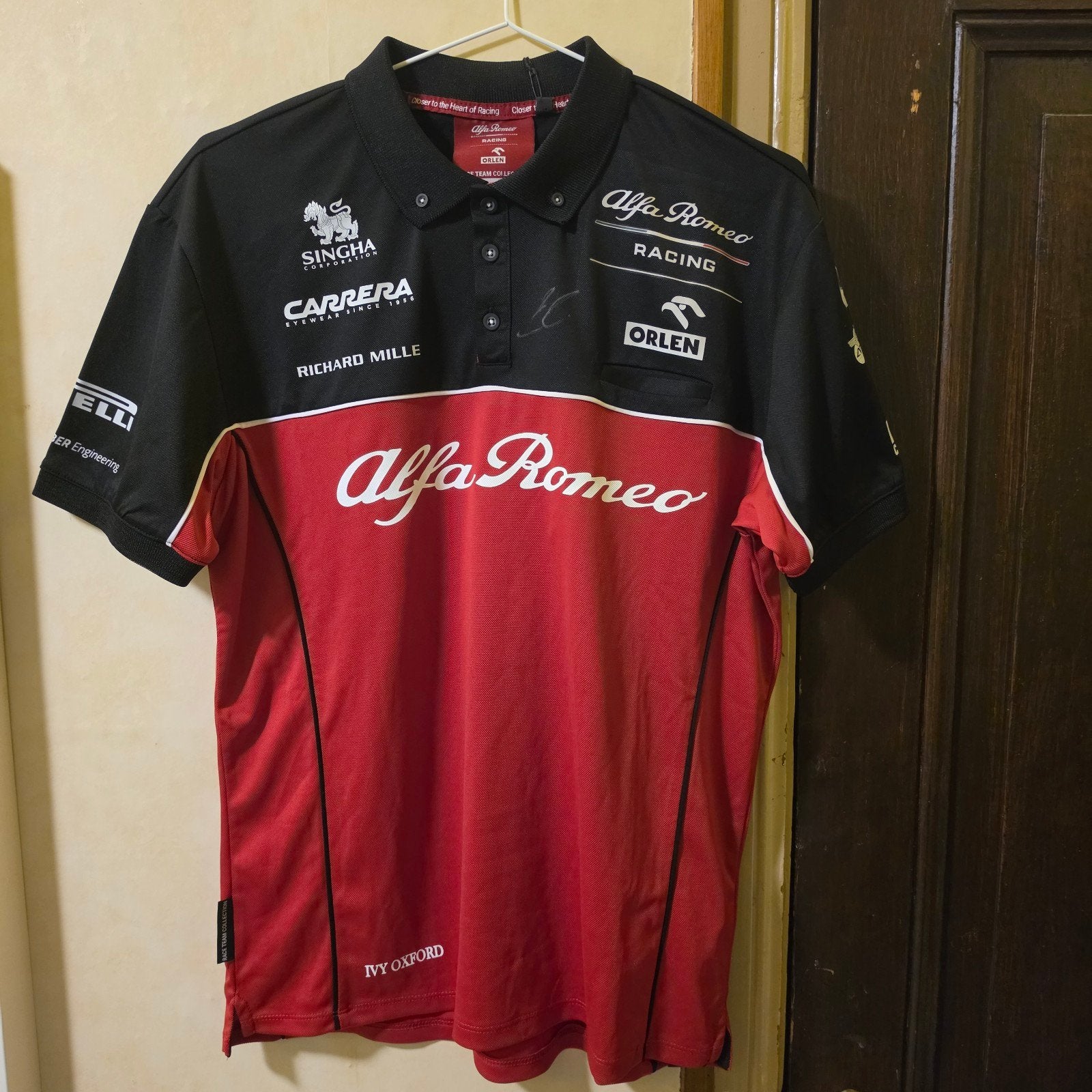 Alfa Romeo shirt Racing team, Ophalen of Verzenden, Nieuw, Maat 48/50 (M)