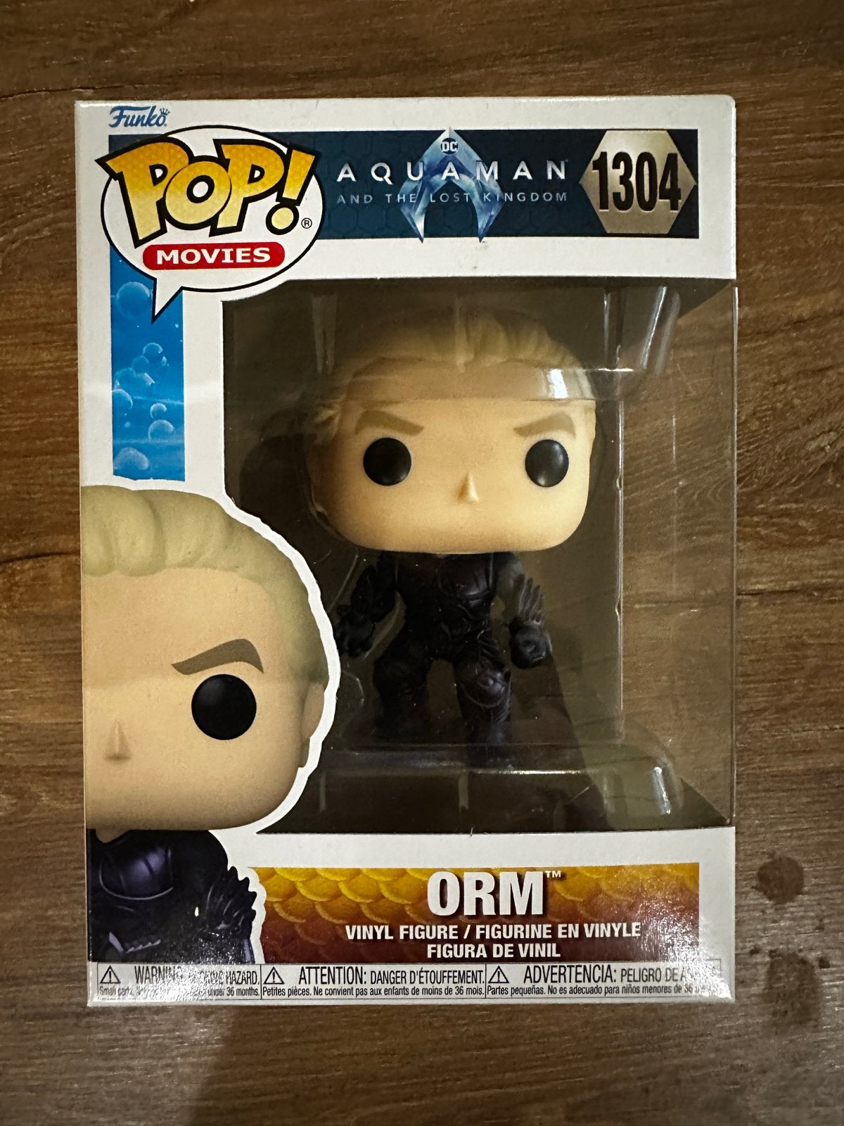 Funko Pop! Orm Aquaman and the Lost Kingdom #1304, Ophalen of Verzenden, Nieuw