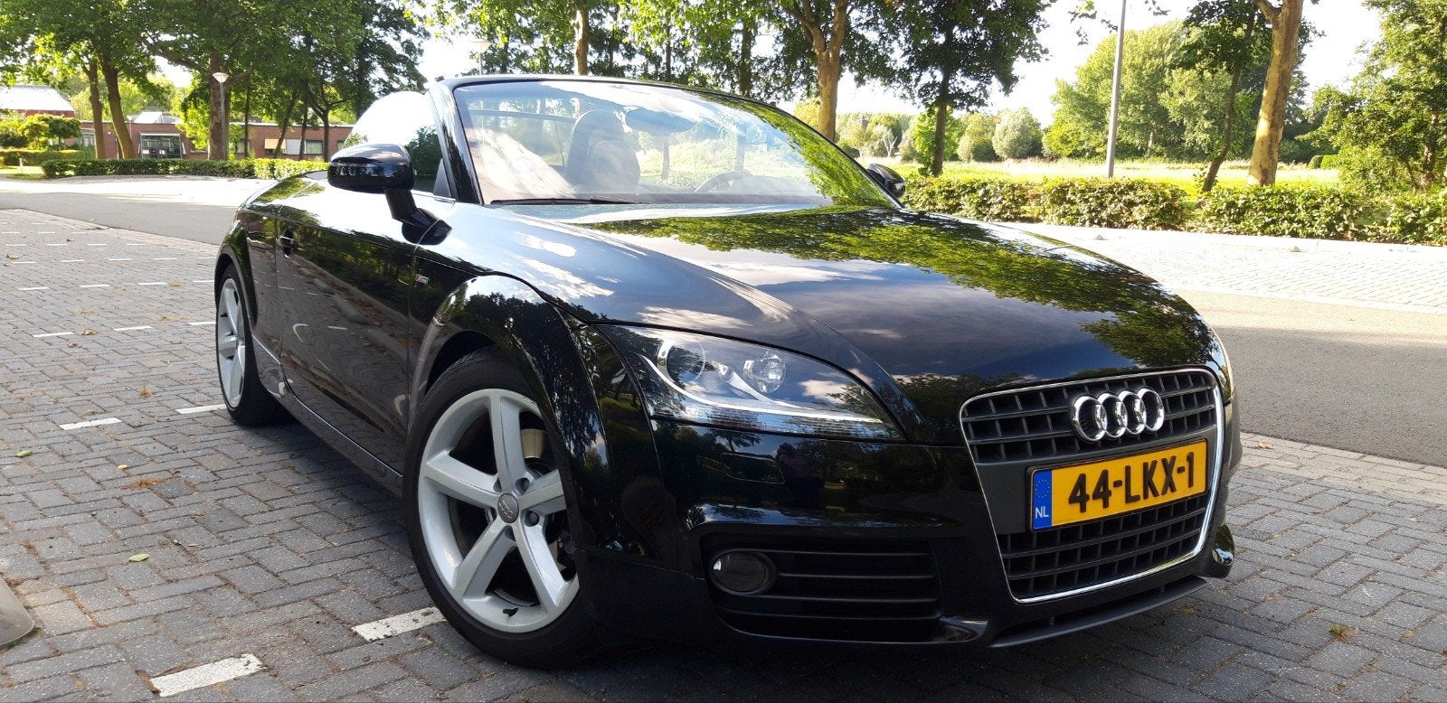Audi TT Roadster, 3 x S-line, 211 pk, Voorwielaandrijving, TT, Zwart, 4 cilinders