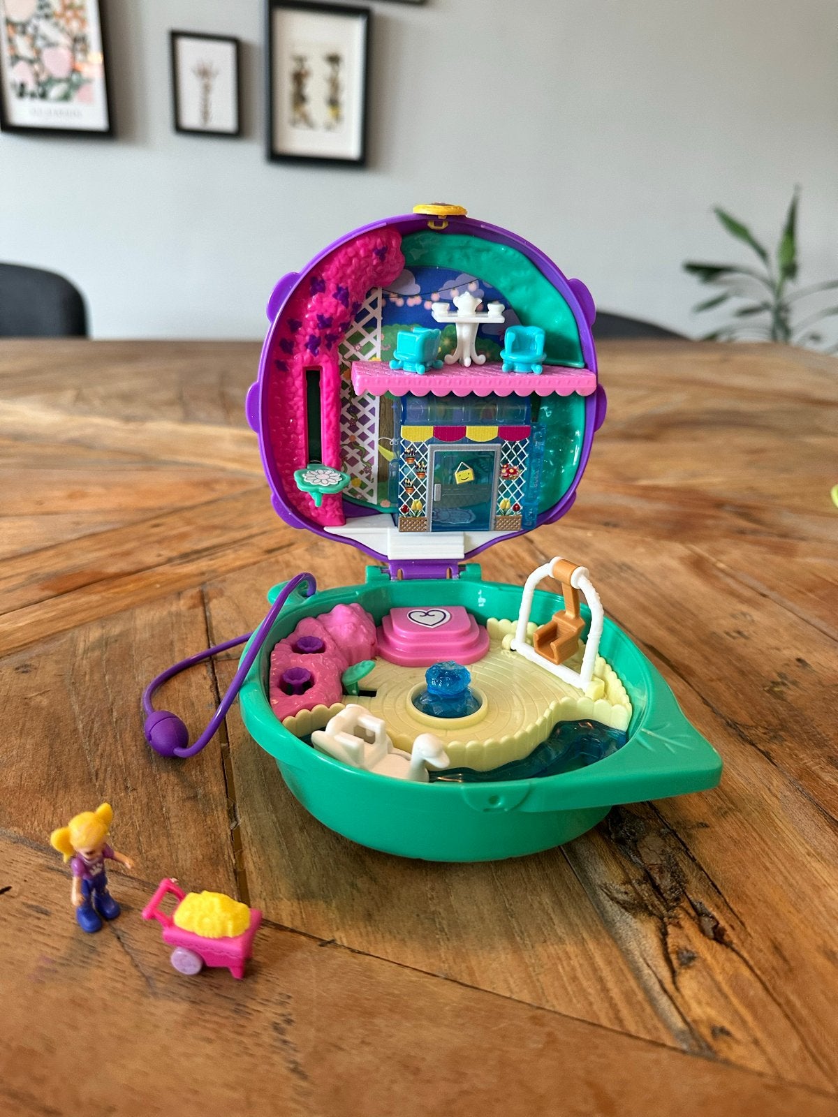 Polly Pocket Ladybug - Compact met Figuurtjes, Ophalen of Verzenden, Gebruikt, Overige typen