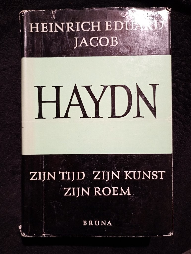 Heinrich Eduard Jacob, Haydn, Boeken, Ophalen of Verzenden, Gelezen, Artiest
