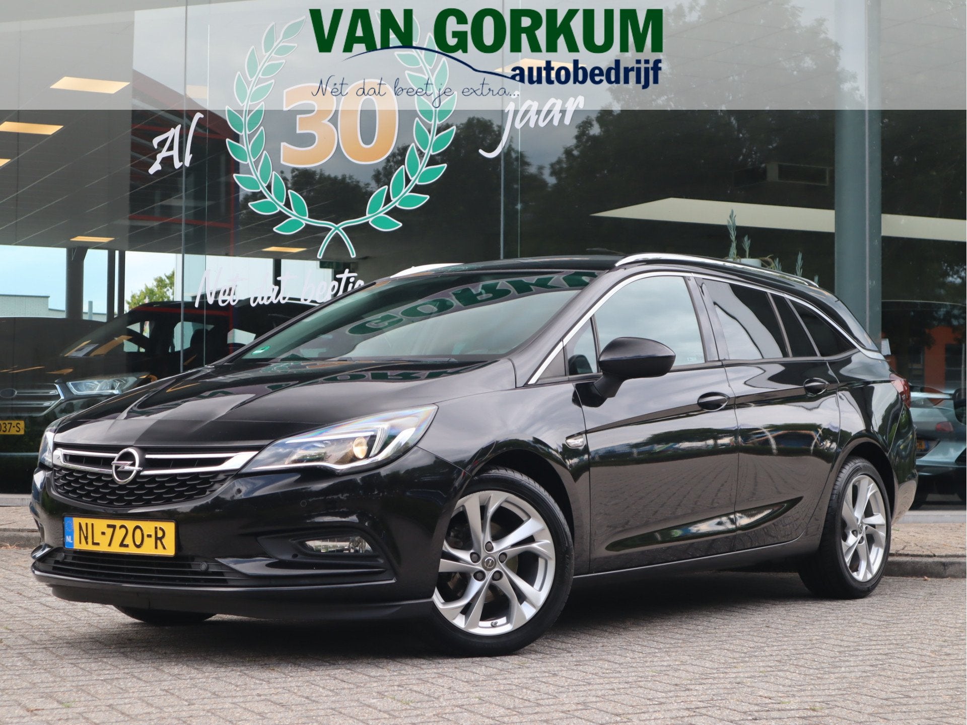 Opel Astra Sports Tourer 1.0 Innovation Navi / Leder / Camer, Auto's, Opel, Voorwielaandrijving, Gebruikt, 1178 kg, 620 kg