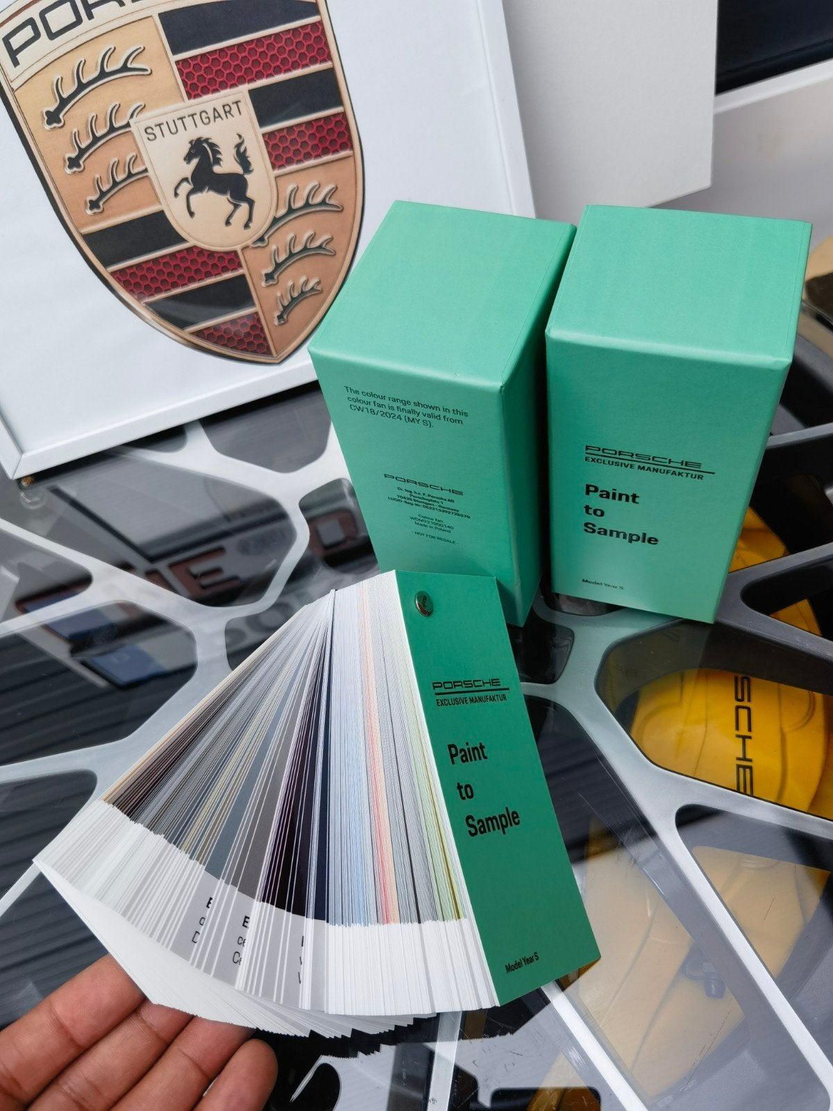 Nieuw origineel porsche paint te silample met alle kleuren., Ophalen of Verzenden, Nieuw, Porsche