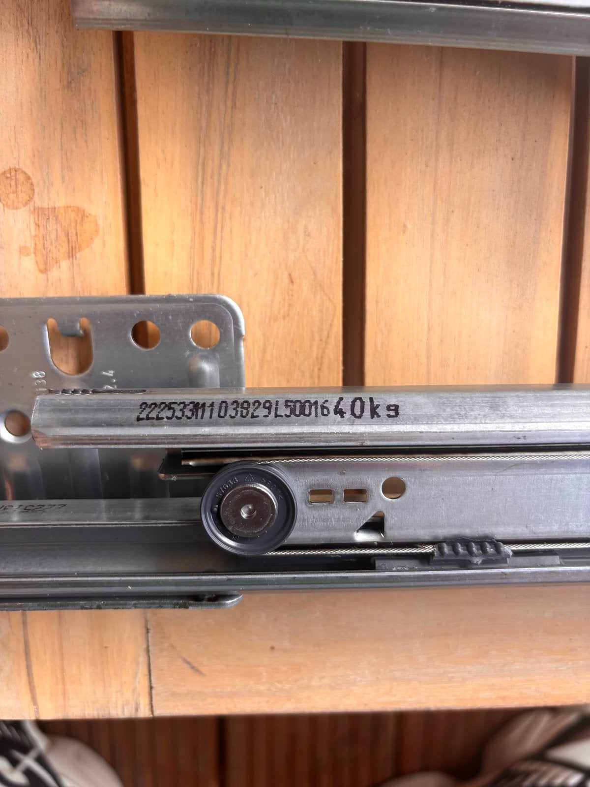 Hettich ladegeleiders 40kg met softclose, Huis en Inrichting, Ophalen of Verzenden, Nieuw