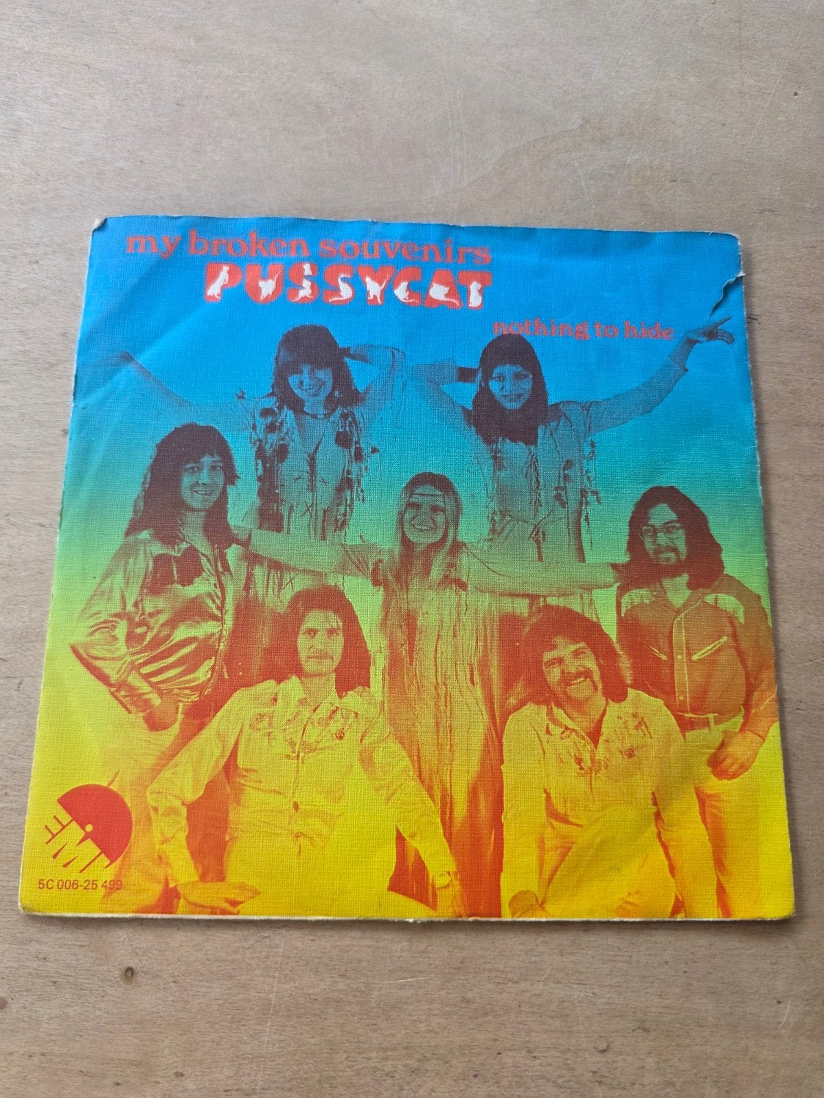 Pussycat - My broken souvenirs, Gebruikt, Overige genres, 7 inch, Ophalen of Verzenden