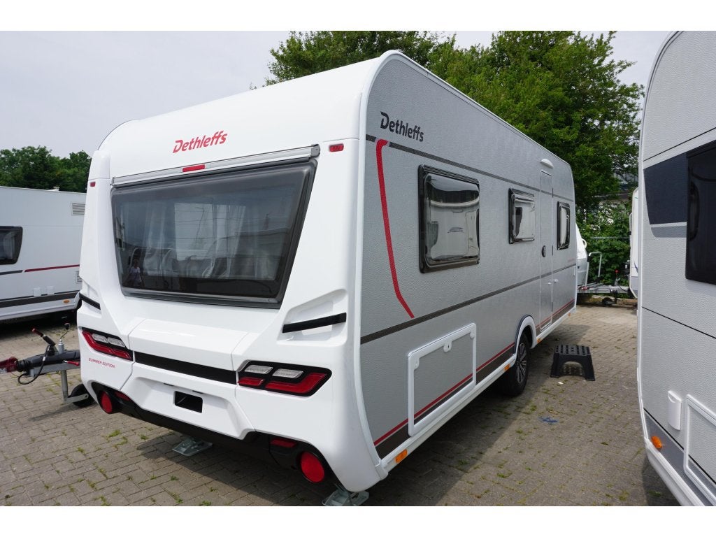Dethleffs Summer Edition 510 LE enkele bedden, Standaardzit, Serviceluik, Bedrijf, Tot en met 4